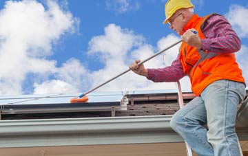Barry Dock soft wash roof cleaning
